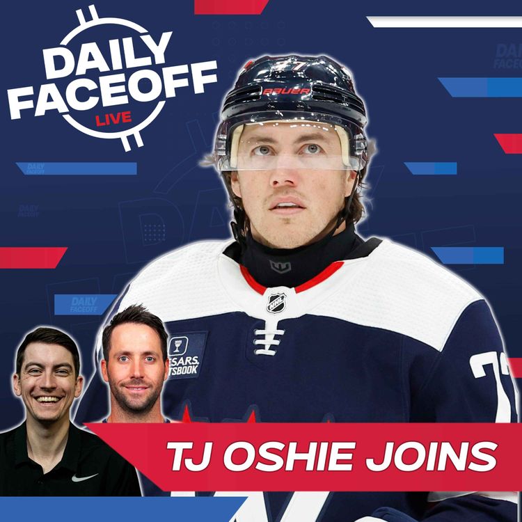cover art for TJ Oshie on the Capitals Season & Team USA Memories 