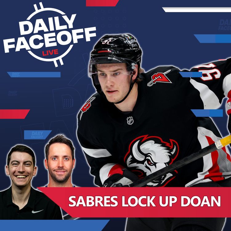 cover art for The Sabres Lock Up Josh Doan & The Wings Deliver Statement Win