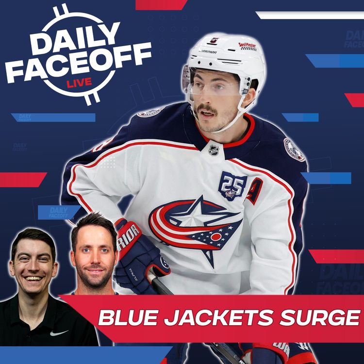 cover art for Blue Jackets Surge Into Playoffs & Crease Questions for Contenders
