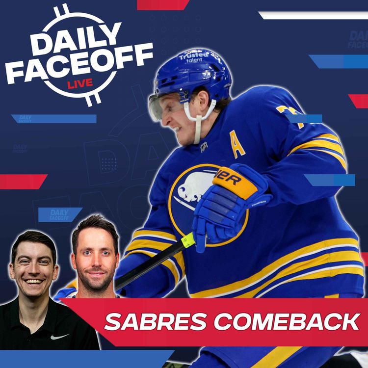 cover art for Buffalo’s Electric Comeback & Slafkovsky Steals Game 1