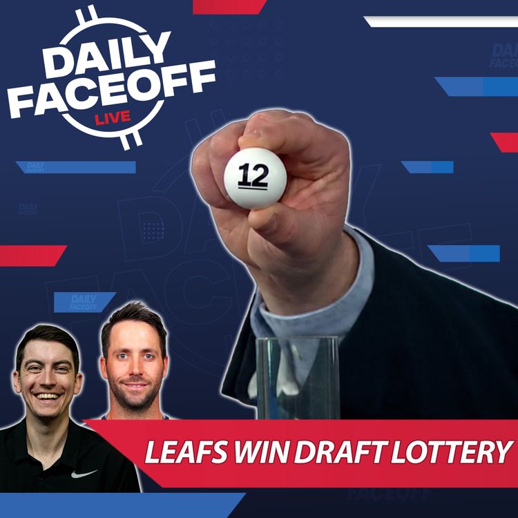 cover art for Leafs Win the NHL Draft Lottery… Now What? + Avalanche Take Game 2
