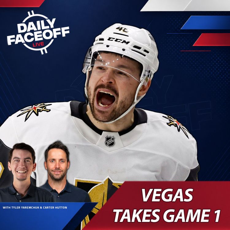 cover art for The Golden Knights Strike First + Analyzing the Yzerplan w/ Max Bultman