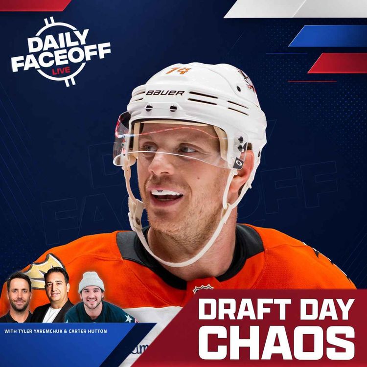 cover art for Draft Day Chaos + More Trades to Come Before Free Agency