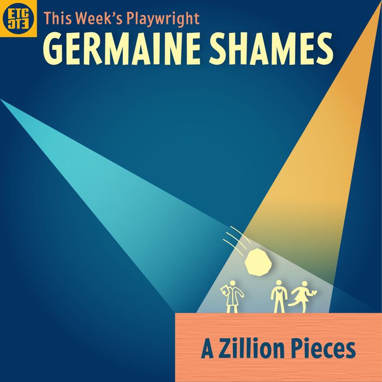 cover art for A ZILLION PIECES by Germaine Shames