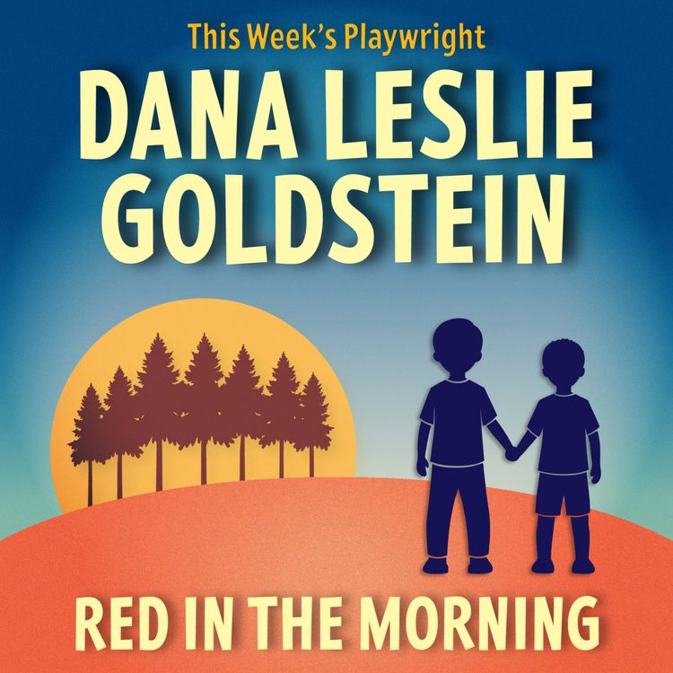 cover art for RED IN THE MORNING by Dana Leslie Goldstein