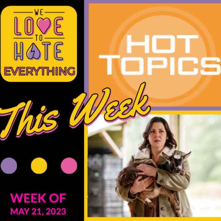 cover art for Vanderpump Rules Finale, Yellowjackets, Kody and Robyn's 'Gram, and Christine and Robyn's chapters of Becoming Sister Wives