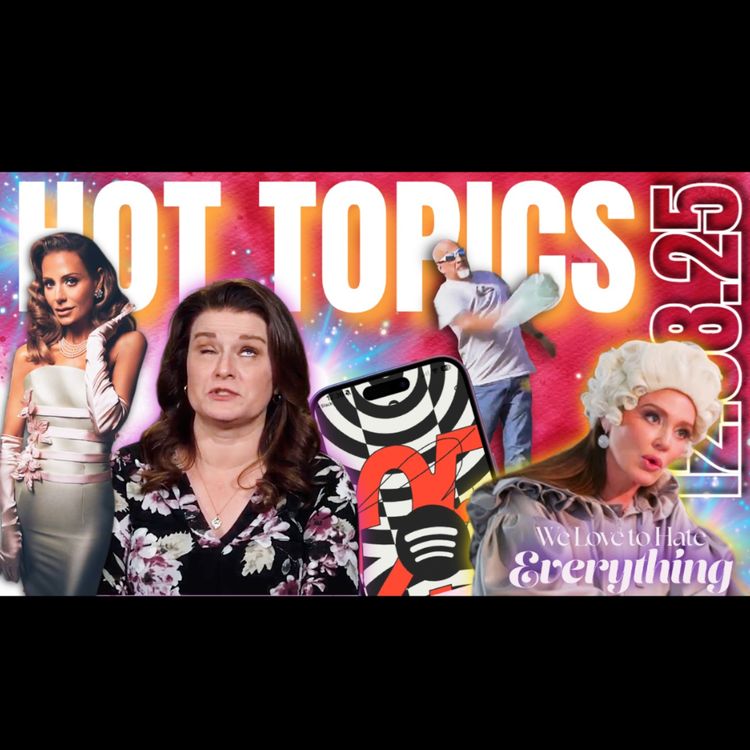 cover art for HOT TOPICS 12/9/25 Sister Wives, Diddy Doc, SNL, Spotify Wrapped, RHOSLC & more!!!