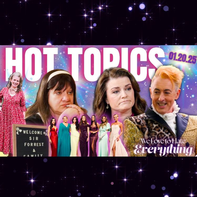 cover art for *AD-FREE* HOT TOPICS 1/20/25 Sister Wives, Before the 90 Days, RHOSLC, Broadway news, SNL & more!!!
