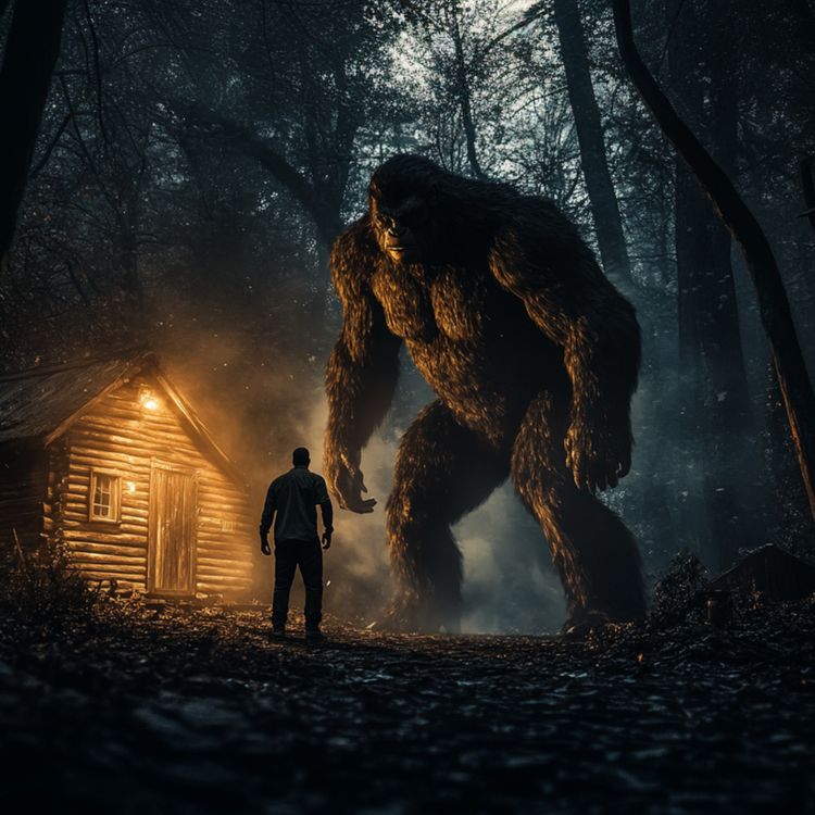 cover art for 4 TRUE SCARY CABIN IN WOODS HORROR STORIES
