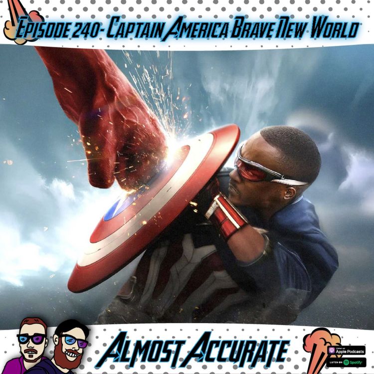 cover art for 240- Captain America: Brave New World