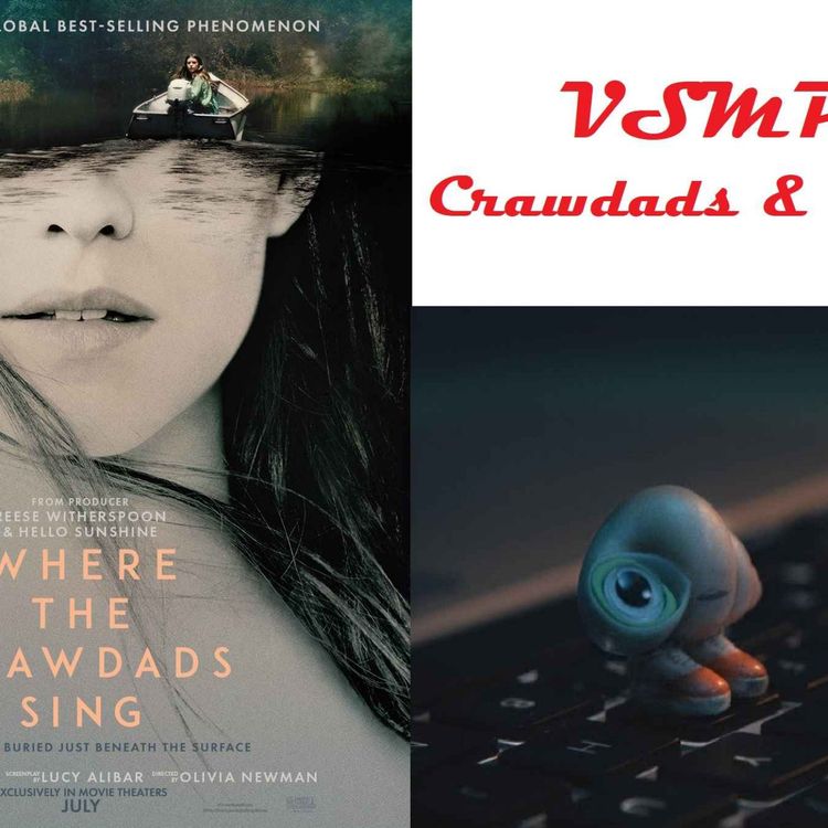 cover art for Where we talk Crawdads and Shells