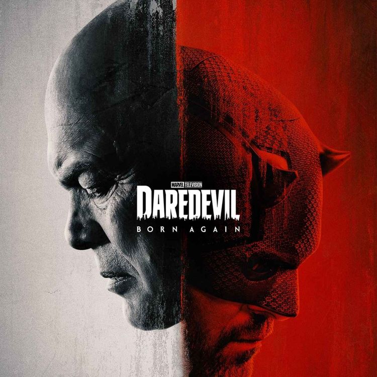 cover art for The guys talk about season 1 of "Daredevil: Born Again"