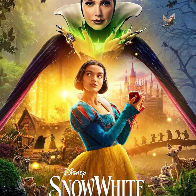 cover art for The boys talk Disney's "Snow White"