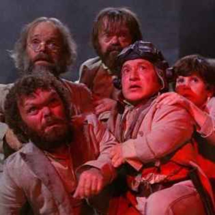 cover art for #55 - TIME BANDITS (1981) - David Warner, David Rappaport, Sean Connery - Dir Terry Gilliam