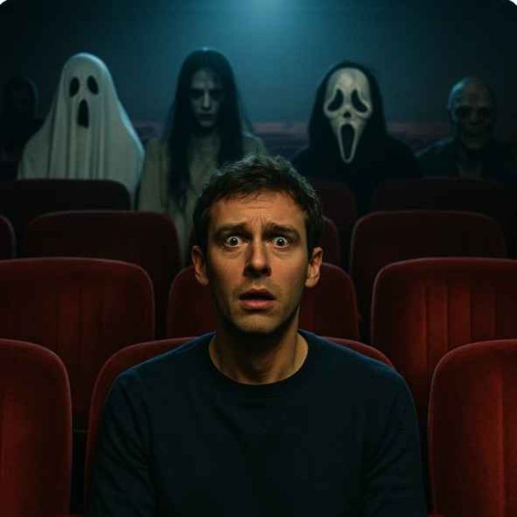 cover art for CHASING THE FEAR: Horror Movies & My Quest To Be Scared!