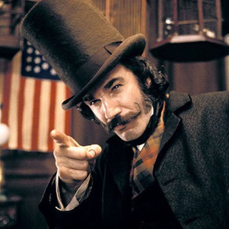 cover art for #47 - GANGS OF NEW YORK (2002) Leonardo DiCaprio, Daniel Day Lewis, Cameron Diaz / Dir - Martin Scorsese