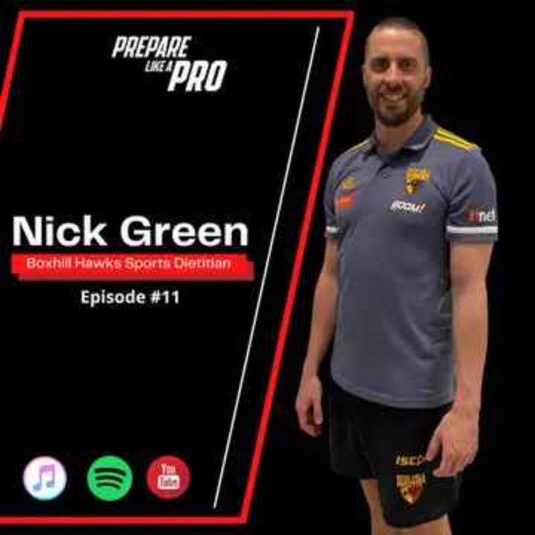 cover art for EPS11: Nick Green VFL Sports Dietitian for the Boxhill Hawks