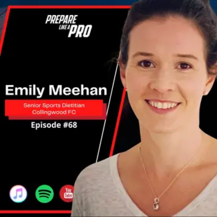 cover art for EPS68: Emily Meehan The Senior Sports Dietitian of the Collingwood FC