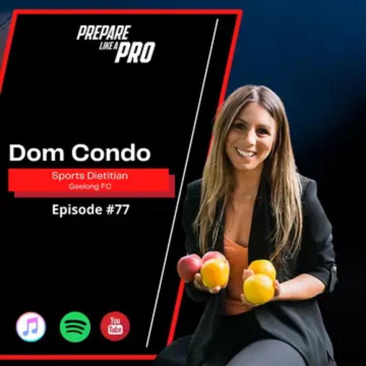 cover art for EPS77: Dom Condo Geelong FC Sports Dietitian