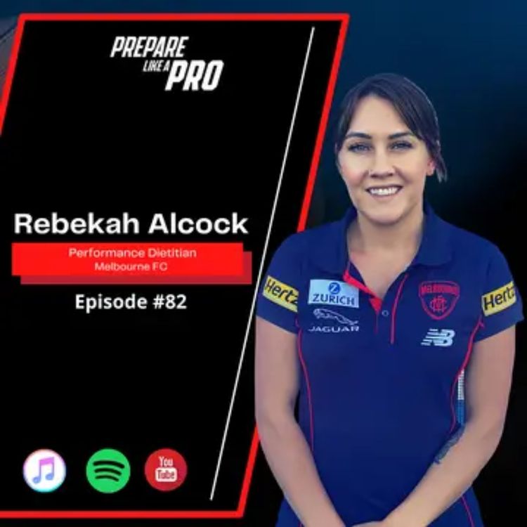 cover art for EPS82: Rebekah Alcock PhD former Performance Dietitian at the Melbourne FC