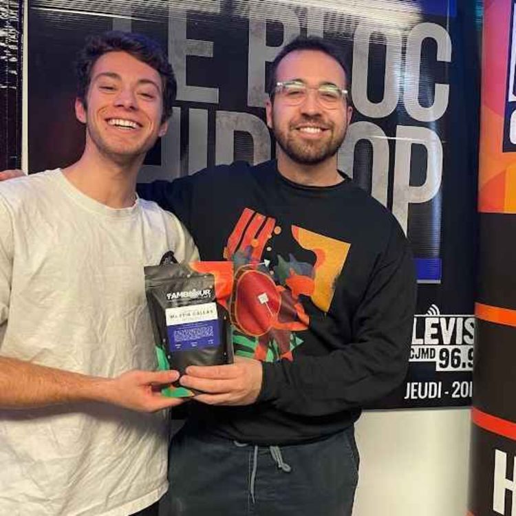 cover art for Entrevue avec William Bary et Robin Dubé propriétaire de Tambour Café Lévis