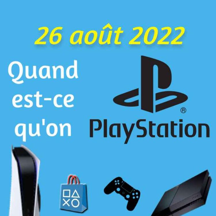 cover art for Prix de la PS5 et casseroles de Sony - QEQOP du 26/08/22