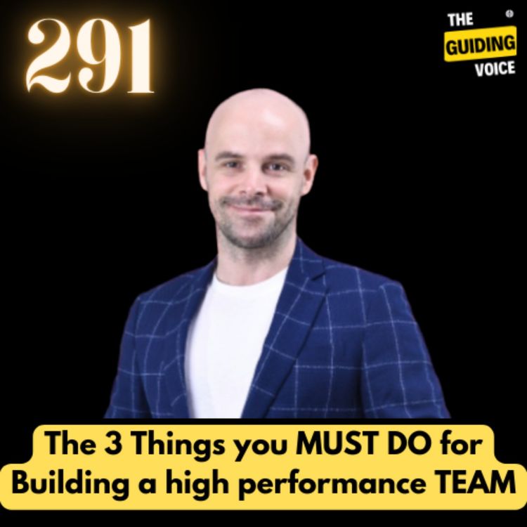 cover art for The 3 Things you must DO for Building a high performance team | Evan Tzivanaki | #TGV291