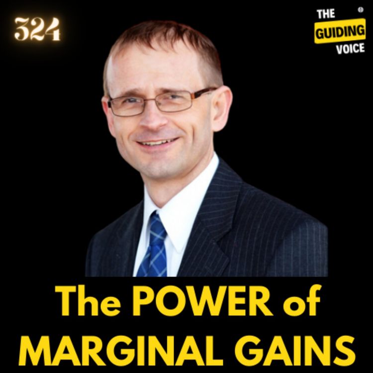 cover art for The Power of Marginal Gains | Ian Moyse | #TGV 324