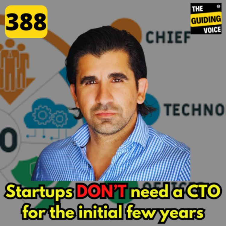 cover art for Startups don't need a CTO for initial few years | Oshri Cohen | #TGV388