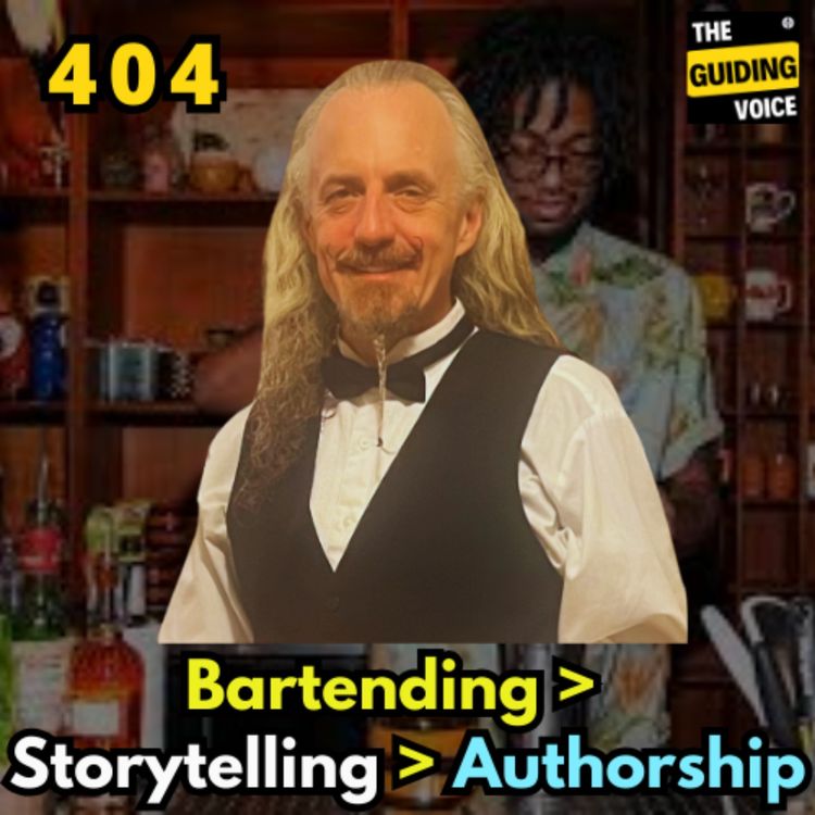 cover art for Bar tending to Story telling to Authorship | Alex Bennett | #TGV404