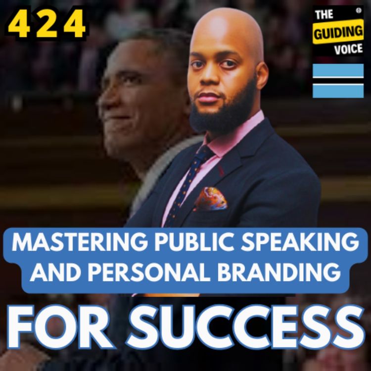 cover art for Personal branding and public speaking skills for success | Pako Moshaga | #TGVGlobal SpeakerFESTIVAL | #TGV424