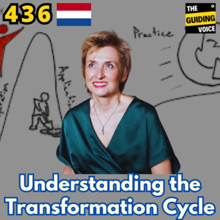 cover art for The Journey of Change: Understanding the Transformation Cycle | #TGVGlobalSpeakerFestival | Fabienne Guichon Londholm | #TGV436