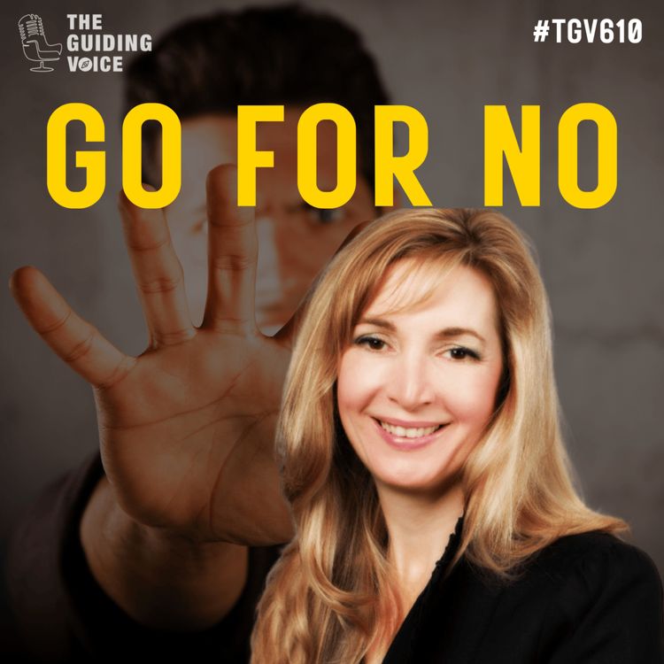 cover art for Go for NO | Andrea Waltz | #TG610