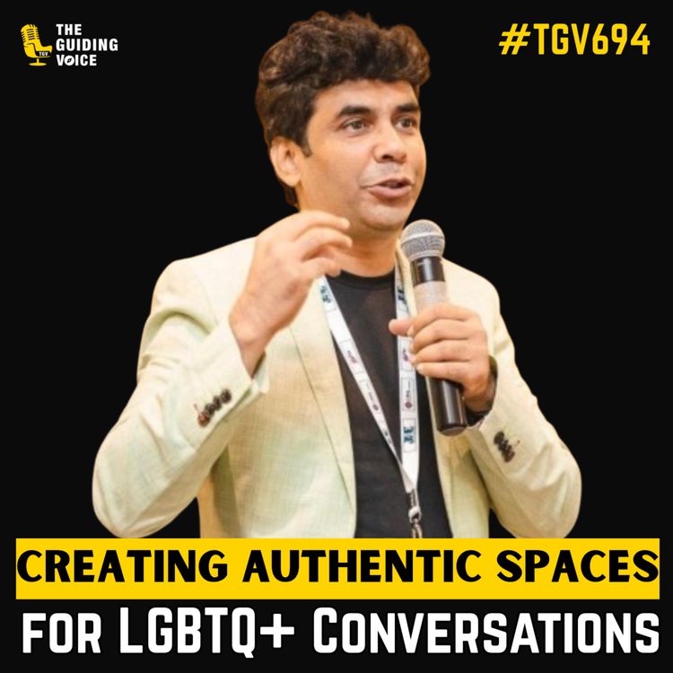 cover art for From Gay Bombay to the Boardroom: Building Belonging Everywhere | Umang Sheth | #TGV694