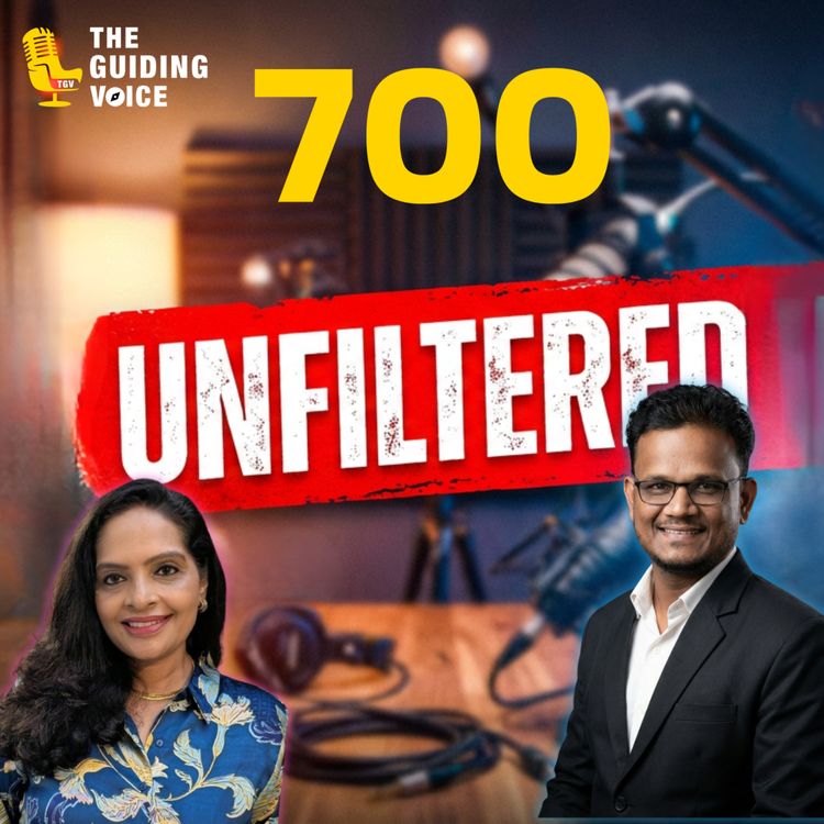 cover art for The Guiding Voice podcast's journey of 700 Episodes | Kavitha Garla & Naveen Samala | #TGV700