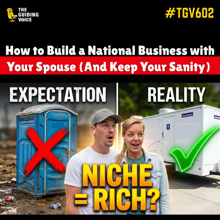 cover art for How to Build a National Business with Your Spouse (And Keep Your Sanity)  | Erin Stahla & Grant Stahla | #TGV602