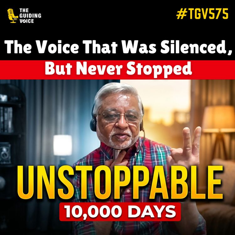 cover art for The Voice That Was Silenced, But Never Stopped | Shrenik Shah | #TGV575