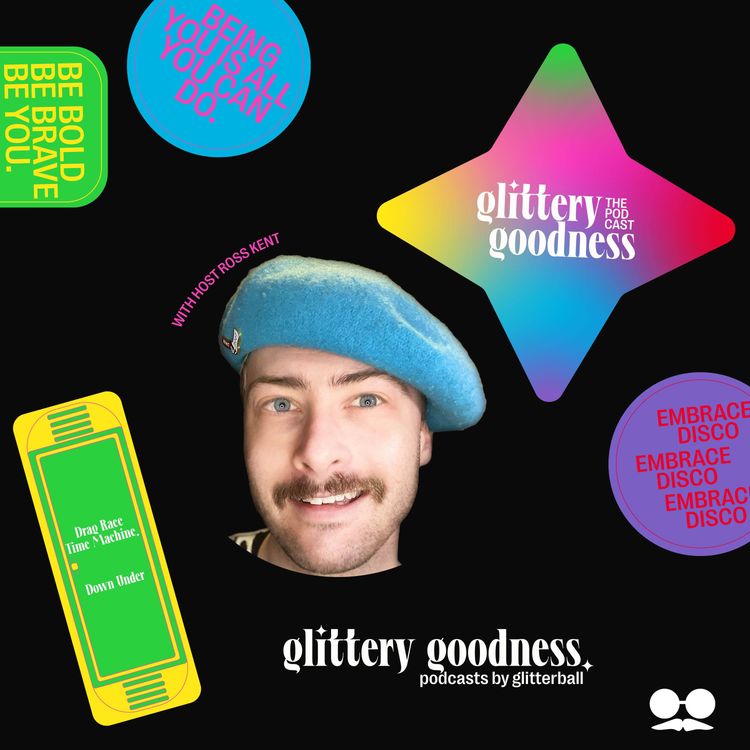 cover art for Glittery Goodness : "Celebrity Trial Fever Dream or Bored to sleep" /Episode Five