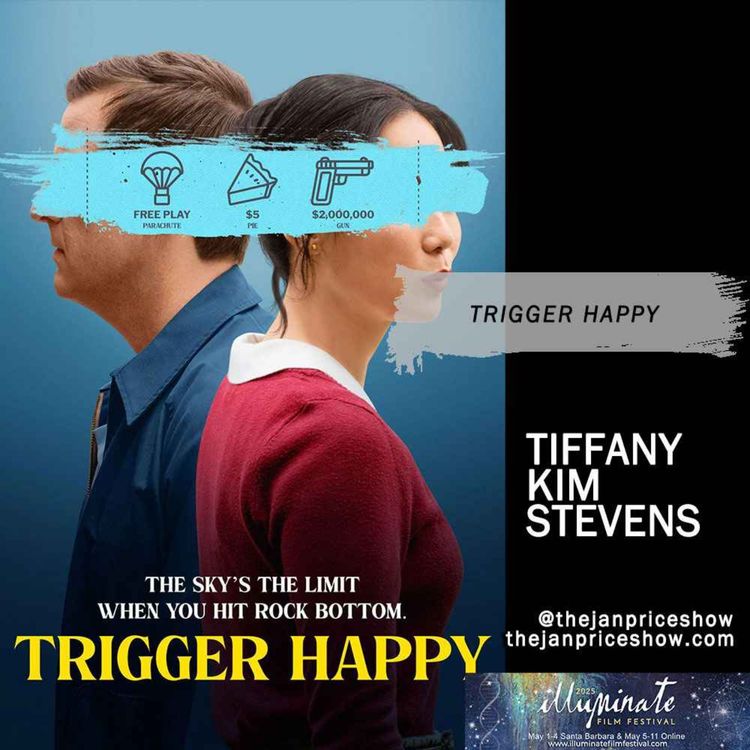 cover art for Tiffany Kim Stevens Talks “Trigger Happy” – A Wild Ride Through Dark Comedy & Crime