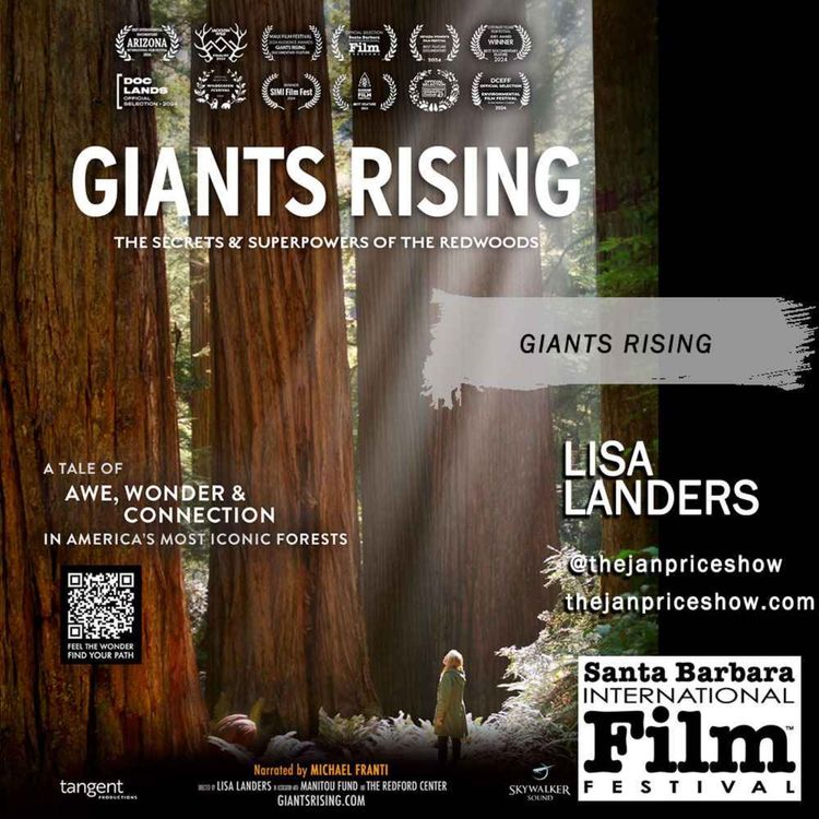 cover art for Lisa Landers on Giants Rising – Redwoods, Resilience, and the Future | The Jan Price Show