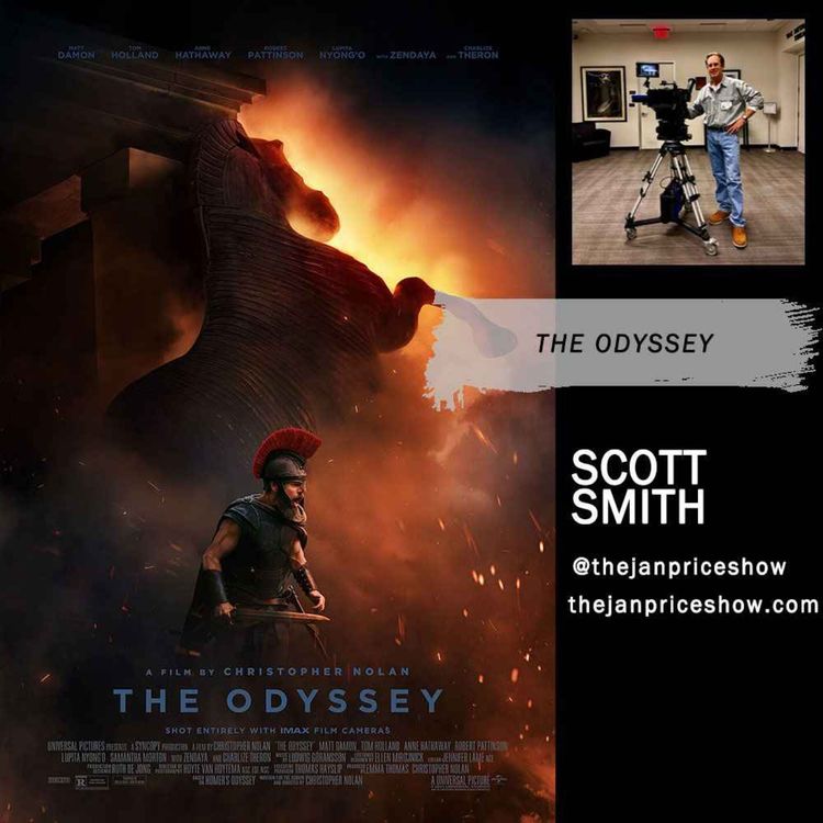 cover art for Scott C. Smith on Christopher Nolan's "The Odyssey" | Filming Entirely in IMAX 70mm
