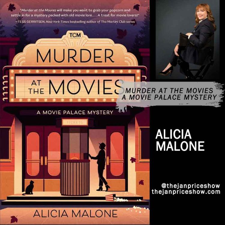cover art for Alicia Malone Discusses "Murder at the Movies" | TCM Host's New Cozy Mystery Novel