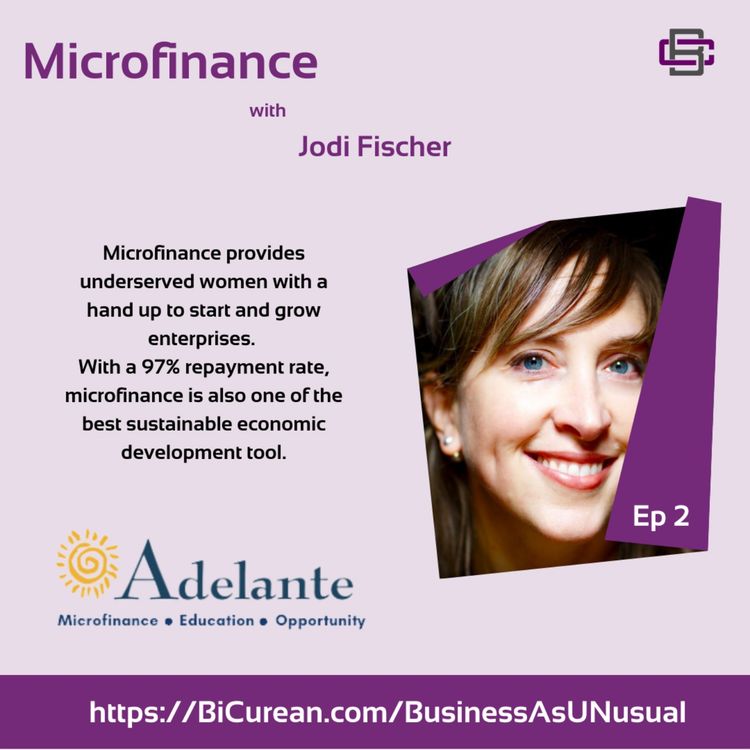 cover art for Microfinance with Jodi Fischer