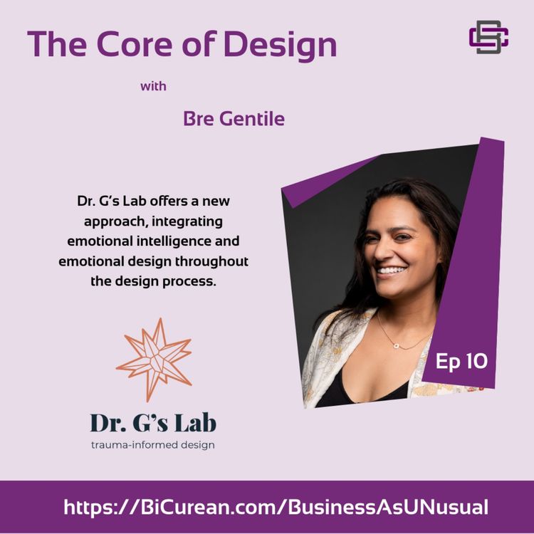 cover art for The Core of Design with Bre Gentile