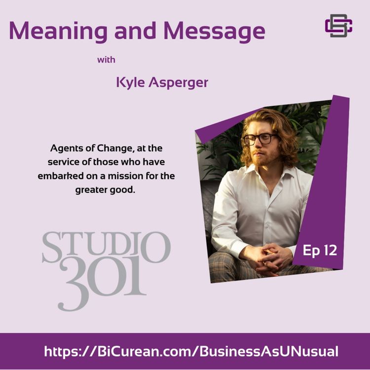 cover art for Meaning and Message with Kyle Asperger