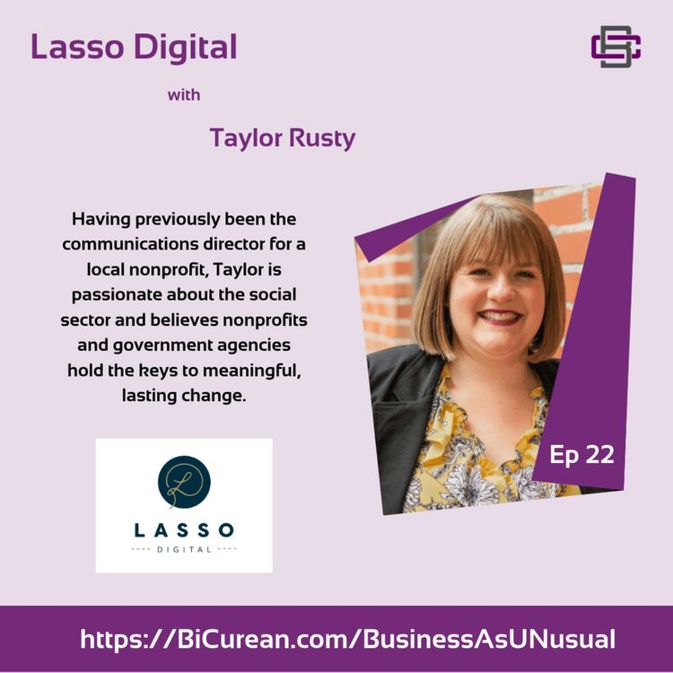 cover art for Lasso Digital with Taylor Rosty