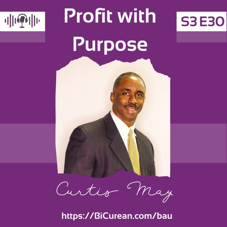 cover art for Profit with Purpose featuring Curtis May