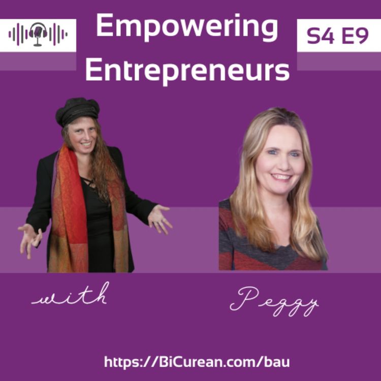 cover art for Empowering Entrepreneurs with Peggy McCartha