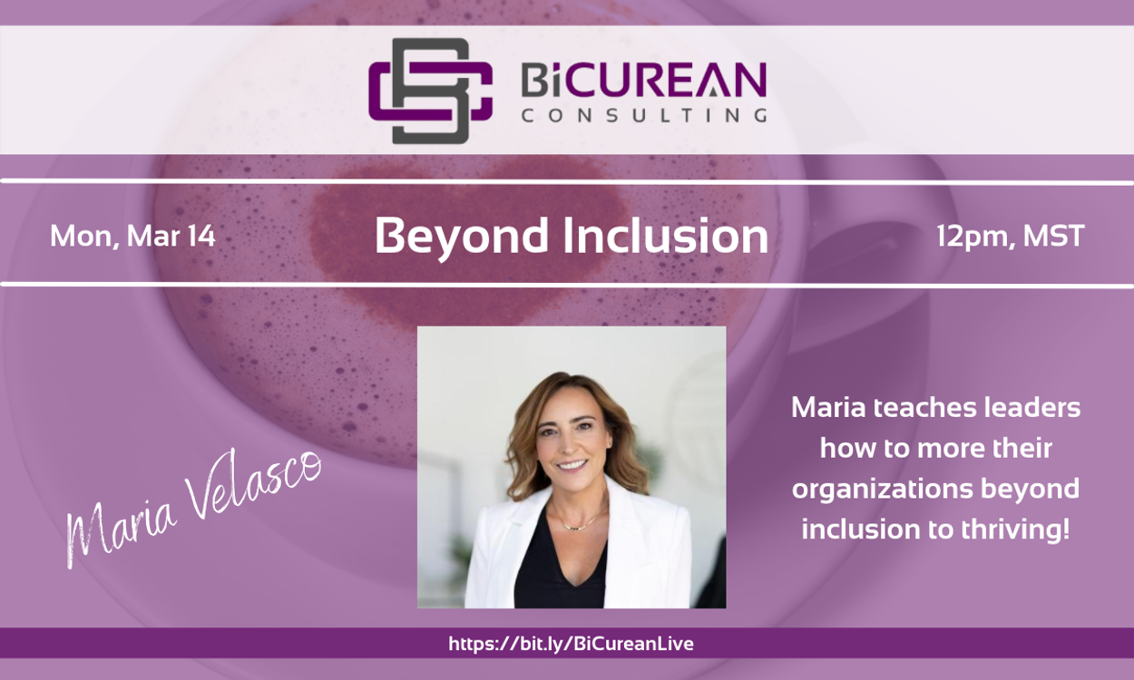 cover art for Beyond Inclusion with Maria Velasco