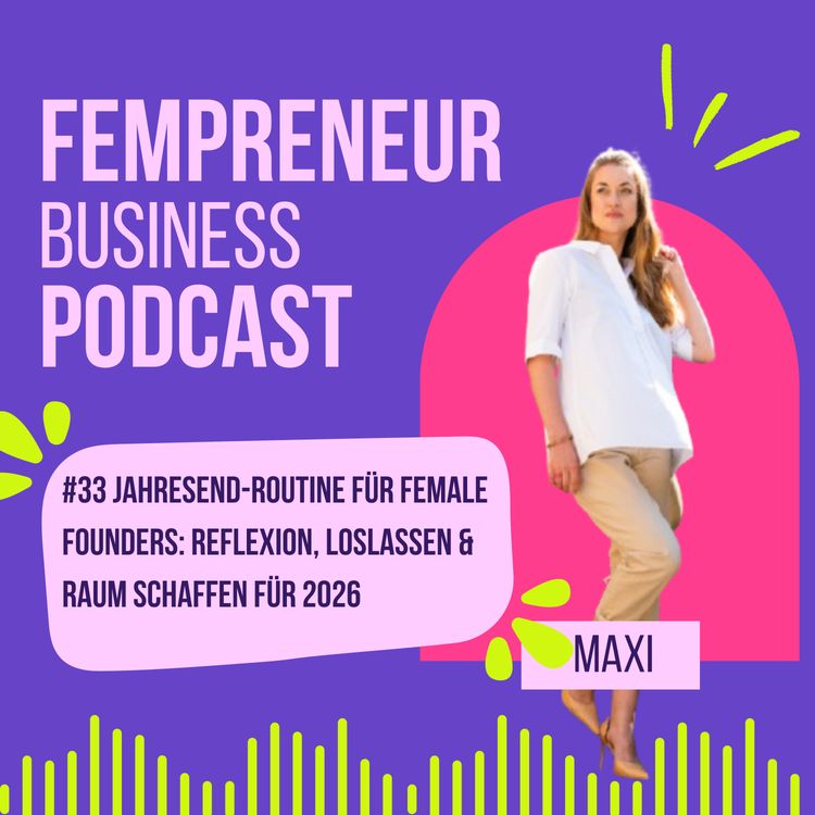 cover art for #33 Jahresend-Routine für Female Founders